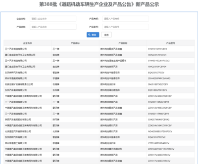 氫能重卡賽道再添新軍 第388批公告釋放產(chǎn)業(yè)加速信號